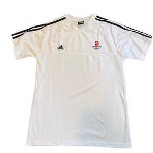 Adidas Nylon Men’s Athletic Shirt from Beijing Olympics 2008. NWOT. Size L